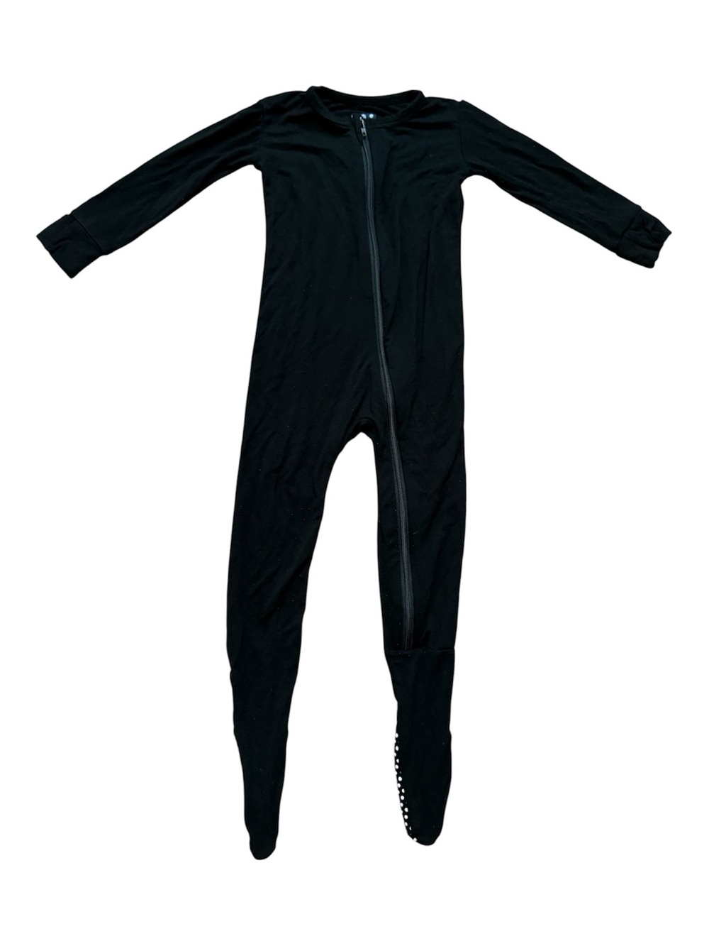 Kickee Pants Baby Pajama One Piece Onesie Solid Black 12-18 Months